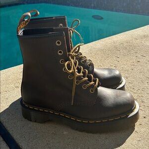 Dr. Martens Brown Jadon boots size 7